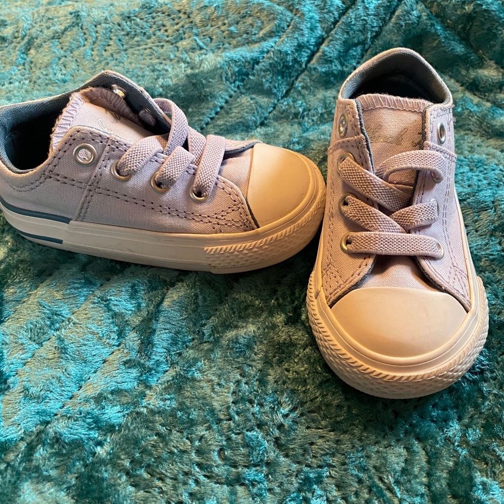Purple kids converse